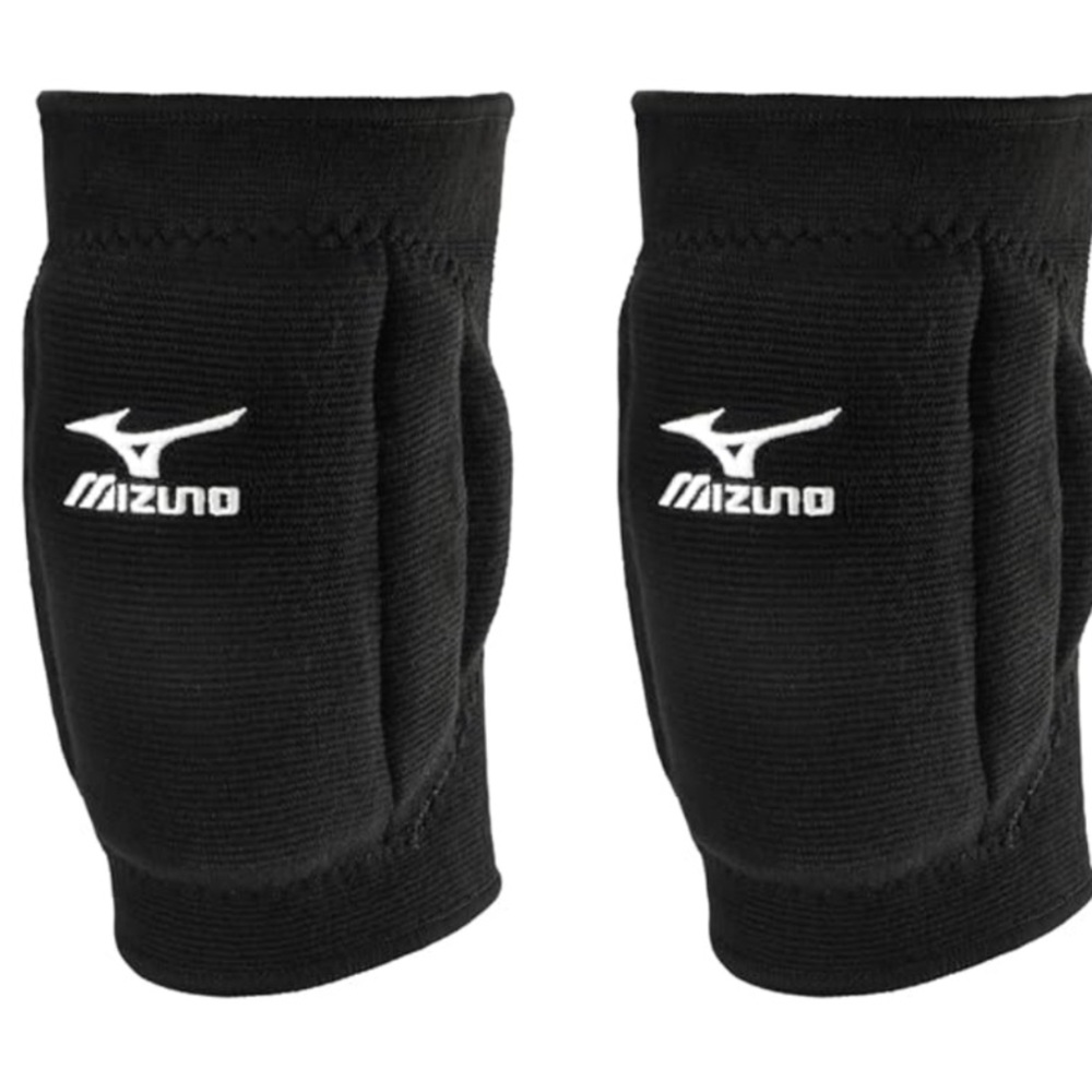 Mizuno Black Sports Knee Pads